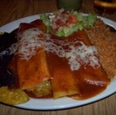 Enchiladas at Pancho Villa