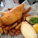 Fish and Chips at Boucanerie Chelsea Le Resto