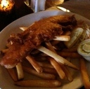 Fish and Chips at Cheshire Cat