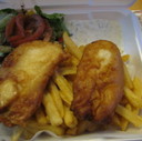 Fish and Chips at Cedars and Co.