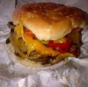 Hamburgers at Vera's Burger Shack