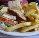 Club Sandwich at Superior Restaurant