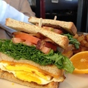 Breakfast Sandwich at The Wellington Diner