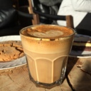 Cafe Cortado at Quitters Coffee