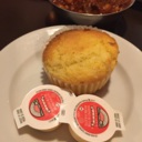 Cornbread at D and S Southern Comfort BBQ