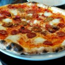 Wood Oven Thin Crust Pizza at Roberto Pizza