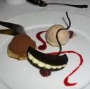 Dessert at Perspectives Restaurant at Brookstreet Hotel