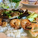 Cơm Dĩa (rice with grilled meat) at Pho 99