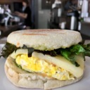 Breakfast Sandwich at Origin Trade Inc.