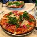 Pizza at La Bottega Nicastro