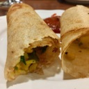Dosa at India Curry and Kebab House