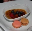 Dessert at Perspectives Restaurant at Brookstreet Hotel