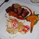 Main Course at Perspectives Restaurant at Brookstreet Hotel