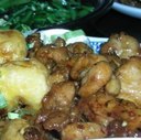 General Tso's Chicken at Brother Wu