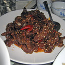 Beef at Fortune Express