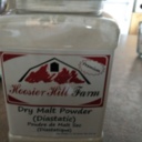 Diastatic malt powder